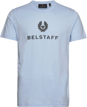 Belstaff Signature T-Shirt Black T-shirts Short-sleeved Blå Belstaff*Betinget Tilbud