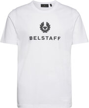 Belstaff Signature T-Shirt Black T-shirts Short-sleeved Hvit Belstaff*Betinget Tilbud