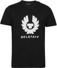 Belstaff Phoenix T-Shirt White T-shirts Short-sleeved Svart Belstaff*Betinget Tilbud