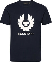 Belstaff Phoenix T-Shirt White T-shirts Short-sleeved Marineblå Belstaff*Betinget Tilbud