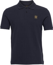 Belstaff Polo Dark Ink Polos Short-sleeved Svart Belstaff*Betinget Tilbud