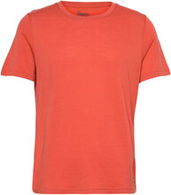 Urban Wool Tee T-shirts Short-sleeved Oransje Bergans*Betinget Tilbud