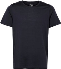 Urban Wool Tee T-shirts Short-sleeved Blå Bergans*Betinget Tilbud