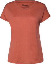 Urban Wool W Tee T-shirts & Tops Short-sleeved Oransje Bergans*Betinget Tilbud