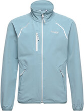 Sjoa Light Softshell Youth Jacket Solid Charcoal 128 Sport Softshells Softshell Jackets Blue Bergans