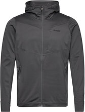 Skaland Hood Jacket Solid Dark Grey S Sweat-shirts & Hoodies Fleeces & Midlayers Grå Bergans*Betinget Tilbud