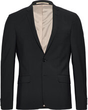 Ludvigsen Suits & Blazers Blazers Single Breasted Blazers Svart Bertoni*Betinget Tilbud