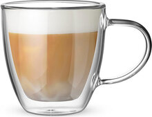 Cup Capri Bialetti® Set Of 2 Home Tableware Cups & Mugs Coffee Cups Nude Bialetti*Betinget Tilbud