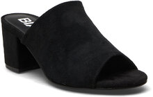 Biacate Mule Sandal Shoes Mules & Slip-ins Heeled Mules Black Bianco