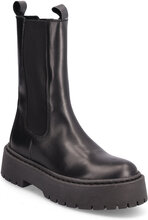 Biadeb Warm Long Boot Shoes Chelsea Boots Black Bianco