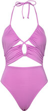 Sol Searcher Piece Sport Swimsuits Pink Billabong