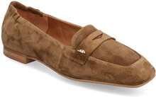 Ballerina Loafers Flade Sko Brown Billi Bi