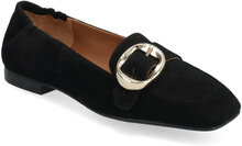 Ballerina Loafers Flade Sko Black Billi Bi