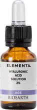 Bioearth Elementa Hyaluronic Acid Solution 2% Booster Serum Ansiktsvård Nude Bioearth