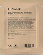 Bioearth Face Sheet Mask Antiaging Intense Moisturization - Hyaluronic Acid Beauty Women Skin Care Face Masks Sheetmask Nude Bioearth
