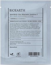 Bioearth Face Sheet Mask Moisturizing Soothing - Chamomile Beauty Women Skin Care Face Masks Sheetmask Nude Bioearth