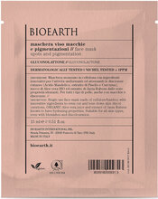 Bioearth Face Sheet Mask Spots And Pigmentation - Gluconolact Beauty Women Skin Care Face Masks Sheetmask Nude Bioearth