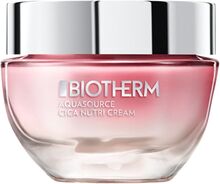 Biotherm Aquasource Cica Nutri Cream 50Ml Beauty WOMEN Skin Care Face Day Creams Nude Biotherm*Betinget Tilbud