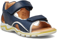 Bisgaard Arthur Shoes Summer Shoes Sandals Marineblå Bisgaard*Betinget Tilbud