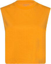Borg Training Tank Sport T-shirts & Tops Sleeveless Yellow Björn Borg