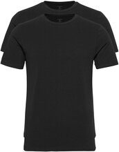 Core Slim T-Shirt 2P Tops T-Kortærmet Skjorte Black Björn Borg