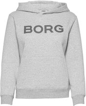 Hood W Bb Logo W Bb Logo Sport Sweatshirts & Hoodies Hoodies Grey Björn Borg
