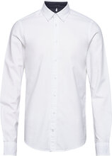 Bhnail Shirt Tops Shirts Business White Blend