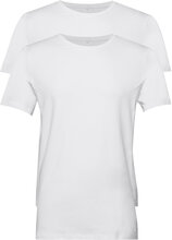 Bhdinton Crew Neck Tee 2-Pack T-shirts Short-sleeved Hvit Blend*Betinget Tilbud