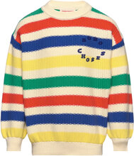 Bobo Choses Multicolor Stripes Jumper Tops Knitwear Pullovers Multi/patterned Bobo Choses