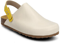 Color Block Leather Clogs Shoes Clogs White Bobo Choses