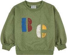 Multicolor B.c Sweatshirt Sweat-shirt Genser Grønn Bobo Choses*Betinget Tilbud