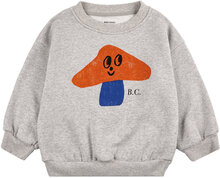 Mr. Mushroom Sweatshirt Sweat-shirt Genser Grå Bobo Choses*Betinget Tilbud