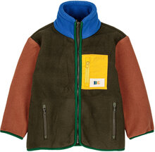 Color Block Polar Fleece Jacket Outerwear Fleece Outerwear Fleece Jackets Multi/patterned Bobo Choses