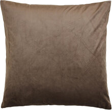 Anna Cushion Cover Home Textiles Cushions & Blankets Cushion Covers Brown Boel & Jan