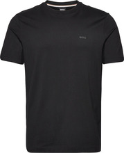 Thompson 01 Tops T-Kortærmet Skjorte Black BOSS