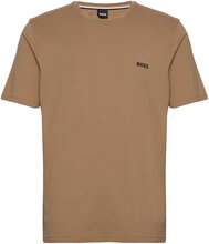 Mix&Match T-Shirt R T-shirts Short-sleeved Beige BOSS*Betinget Tilbud