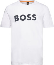 Thinking 1 Tops T-shirts Short-sleeved White BOSS