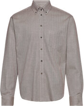 Regular Fit Men Shirt Tops Shirts Casual Grey Bosweel Shirts Est. 1937