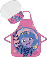 Kids Apron + Hat - My Little Pony - Mlp 1010 Iggy Home Meal Time Baking & Cooking Aprons Multi/patterned BrandMac