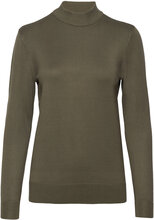 Pullover-Knit Light Pullover Kakigrønn Brandtex*Betinget Tilbud