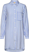 B. Copenhagen Shirt L/S Woven Tops Shirts Long-sleeved Blue Brandtex