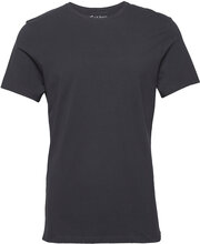 Crew-Neck Slim Tops T-shirts Short-sleeved Black Bread & Boxers