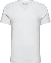 V-Neck T-Shirt Tops T-Kortærmet Skjorte White Bread & Boxers