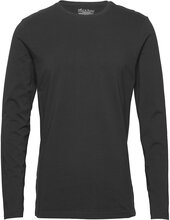 Long Sleeve Slim Tops T-shirts Long-sleeved Black Bread & Boxers