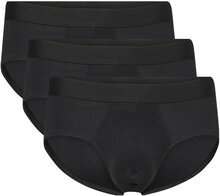 3-Pack Brief Underbukser Y-frontunderbukser Svart Bread & Boxers*Betinget Tilbud