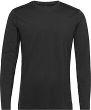 Long Sleeve Active Tops T-shirts Long-sleeved Black Bread & Boxers