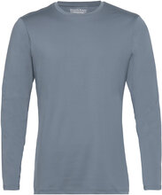 Long Sleeve Active Tops T-Langærmet Skjorte Blue Bread & Boxers