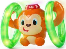 Bright Starts Roll & Glow Monkey Toys Baby Toys Educational Toys Activity Toys Multi/patterned Bright Starts