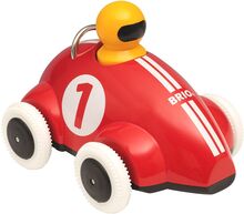 Brio® Racerbil Trykk Og Kjør Toys Toy Cars & Vehicles Toy Cars Multi/mønstret BRIO*Betinget Tilbud