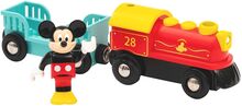 Brio 32265 Mickey Mouse Batteridrevet Tog Toys Playsets & Action Figures Movies & Fairy Tale Characters Multi/patterned BRIO